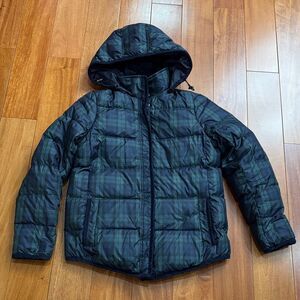Brooks Brothers Red Fleece Women’s Plaid Down Puffer Jacket size 6